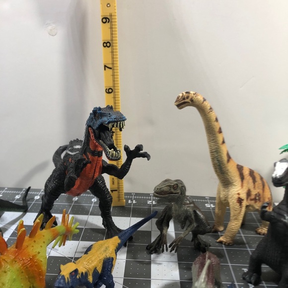 Lot of 49 Dinosaurs Chap Mei Schlieich Papp Tyrannosaurus Flying Dragon 90’s 2YK - Picture 7 of 10